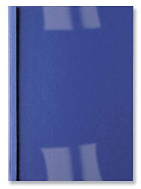 GBC LeatherGrain Thermal Binding Covers, 3 mm, 30 Sheet Capacity, A4, Royal Blue, Pack of 100, IB451010