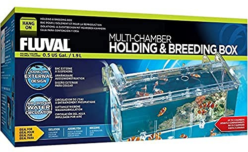 Fluval Multi-Chamber Holding and Breeding Box, Large – Up To 3 Separate Housing Compartments