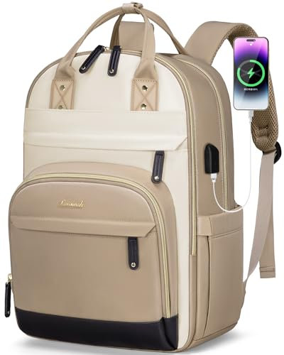 LOVEVOOK Backpack Womens Waterproof 15.6inch Laptop Rucksack Bag for Women