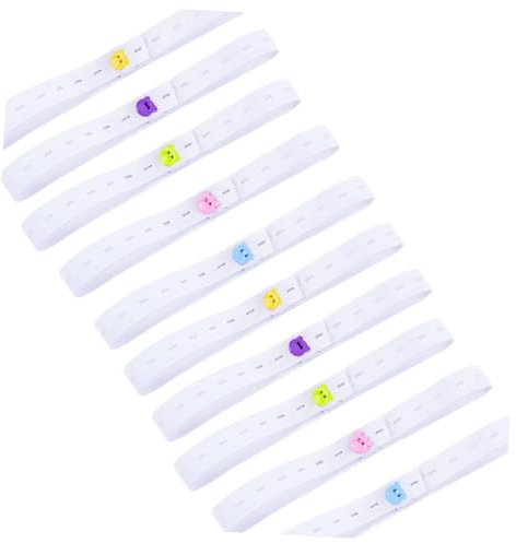 KOMBIUDA 20stücke Verstellbare -babywindel-tapes Elastische Fixierungsbänder Für Neugeborene Lang Zufälligen Farben Sicher Und Bequem