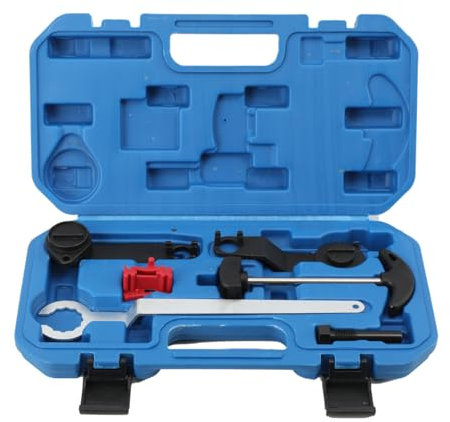 NICCOO Motoreinstellwerkzeug Zahnriemen Werkzeuge Riemenwerkzeuge Satz, Nockenwelle Arretierwerkzeug für VW VAG 1.0 MPi 1.2 1.4 TSI