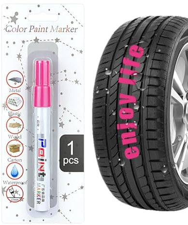 GkgWuxf Autofarbenstift, Reifenmarker | Wasserdichtes tragbares Fahrzeugfarbe Pen Kit | Auto-Berührungsmarkierungen, lang anhaltende Fahrzeugmalerei Reparaturwerkzeug für geringfügige Kratzer
