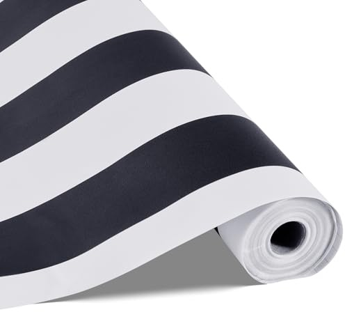 VEVOR Dekorativa klistermärken tapet 45 cm x 15 m, vinyl självhäftande tapetrulle, vattentät, för väggbeklädnad, sovrum, kök, kontor, geometriskt mönster