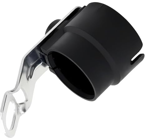 MOLIMOLI Soporte de Enchufe Remolque, Barra Tiro suspensión para Adaptador 7 a 13 Pines Enchufe Remolque con Placa Montaje Metal Giratorio - Accesorios remolques automóviles