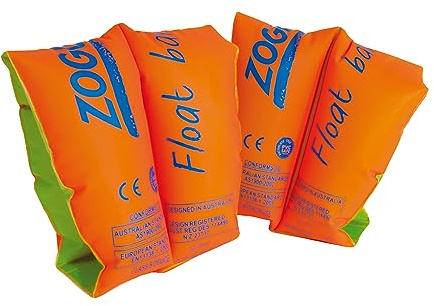 Zoggs Kid's Float Bands, Swimming Armbands for Kids, Orange, 1-3 Years (11-19kg)