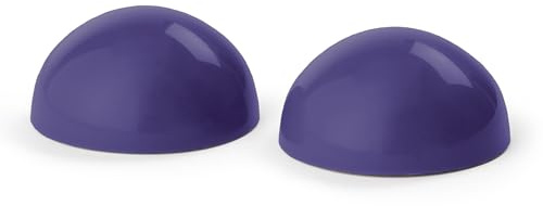 OPTP Half Balls (Pair) - No-Roll Half Ball Set for Stretching and Massage, Plantar Fasciitis Relief, and Muscle Tension in The Back, Legs, Feet and Body