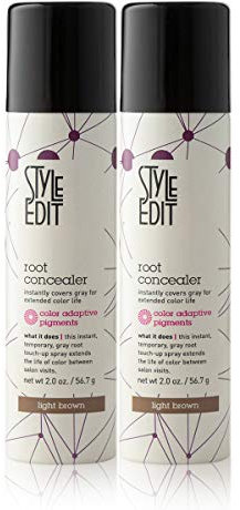 Style Edit Root Touch Up Spray, Light Brown, 2 oz