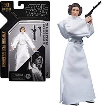 Star Wars The Black Series Archive Collection Princess Leia Organa 15-Cm-Scale A New Hope Lucasfilm 50th Anniversary Figure
