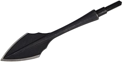 SHARROW Bogenschießen Traditionelle Jagdspitzen Traditionelle Jagdspitzen Einschraubbare Jagdspitzen Pfeilspitzen aus massivem Metall für Jagd und Ziel (6Pcs, Typ 1)