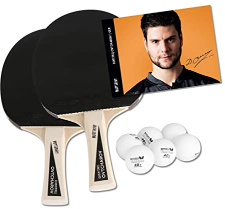Butterfly 85104 Dimitrij Ovtcharov bordtennisracket set, Tek Beden