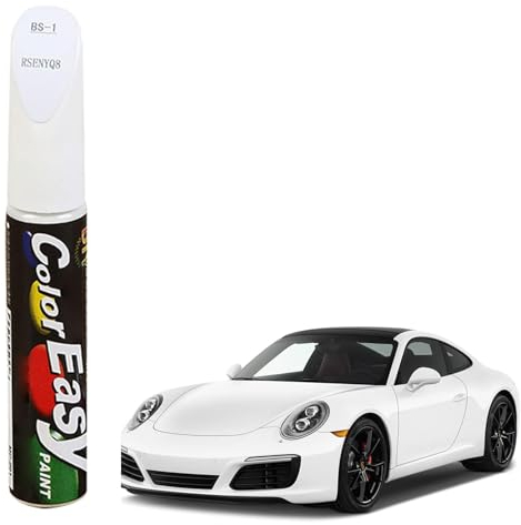 Penna Ritocco Carrozzeria,Penna per Ritocco Auto,Rimuovi Graffi Auto,Pennarello Copri Graffi Auto,Penna per Riparazione Graffi Auto,Vernice per Ritocco di Auto,Riparazione Graffi,1 Pezzi,Bianco