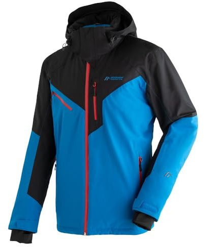 Maier Sports Pajares, Warme Herren Skijacke, Wasserdichte Winterjacke mit 2-Wege-Stretch, mTEX Wetterschutz und mTHERM für hohen Wärmerückhalt, PFC-frei