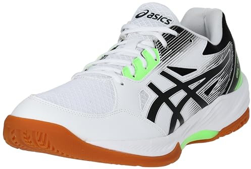 ASICS Herren Gel-Task 3 Sneaker, White Black, 44.5 EU