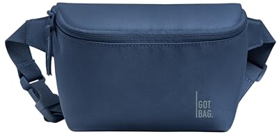 GOT BAG Bauchtasche Hip Bag 2.0 aus Ocean Impact Plastic | Gürteltasche Wasserabweisend | Stylische Umhängetasche mit verstellbarem Gurt (Ocean Blue)