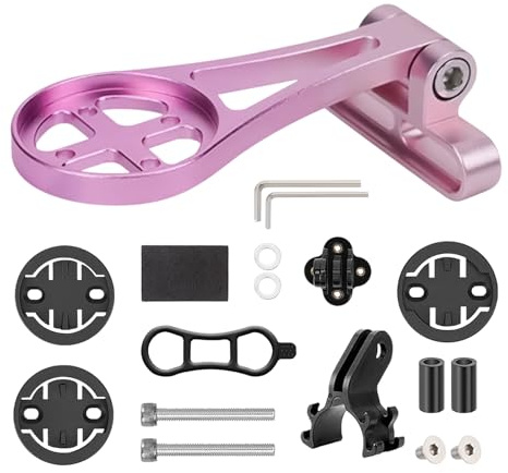 Kustimantu Supporto per computer per mountain bike - Supporto per manubrio per bicicletta | per ciclocomputer di monitoraggio dei dati e navigazione per percorsi in bicicletta