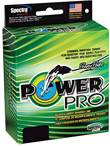 Line PowerPro 455 m, 0,33 mm, 24 kg, Moosgrün