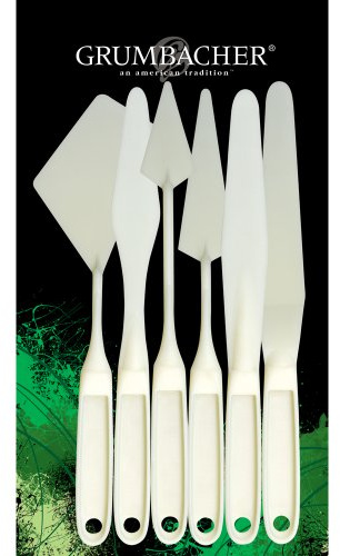 Grumbacher Palette Knife Set, 6/pkg