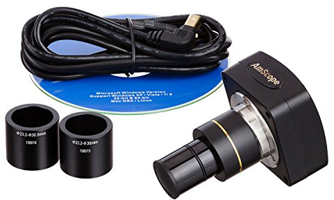 AmScope MU800 NEW! 8 MP Microscope Camera USB 2.0 Photo Video
