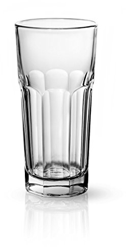 SIXBY Longdrink – Verres à Latte Macchiato 280 ml Marocco, Verre, Lot de 6