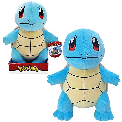 Pokemon Sélection Premium Figures en Peluche en Coffret Cadeau,27-30 cm, Peluche:Carapuce PKM-EF-37956