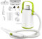 GiantexUK Handheld Steam Cleaner, 1000W Multipurpose Pressurized Cleaner with 10 Accessories, Portable Steam Cleaning Machine for Home, Office, Kitchen and Bathroom (Green)