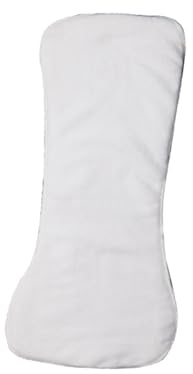 KOMBIUDA Waschbare Windel Für Erwachsene Vierlagig Faltbar Wasserabsorbierende Serviette Aus Faser Wiederverwendbar Für Alte Erwachsene Weiß