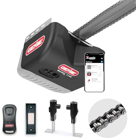 Genie Chain Drive 500 Garage Door Opener with WiFi - Model 1135VM
