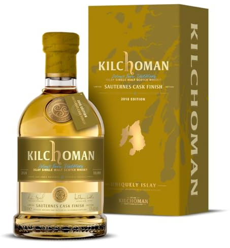 Kilchoman SAUTERNES CASK MATURED Islay Single Malt Limited Edition 2024 50% Vol. 0,7l in Geschenkbox