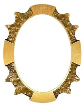 Generico cornice in Bronzo/Formato: Ovale/Linea:Edera/Misura : cm 11x15 -Lacartuccia-
