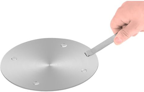 JasCherry Plaque de Diffusion de Chaleur Pour CuisinièRe à Gaz Plaque à induction, Adaptateur Induction Disque, Plaque De DéCongéLation Multifonctionnelle, 24cm