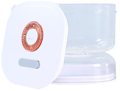 Genérico Tarro de Fermentación,Botes Para Encurtidos Con Tapa Temporizadora 400 ml - Caja De Almacenamiento De Alimentos Con Colador | Para Harina Ensalada Azúcar Galletas Yogur Mantequilla Mermelada