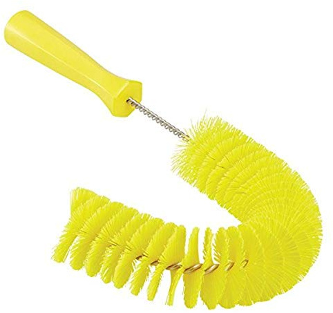 Vikan 53726 Hook Brush - Medium, Yellow