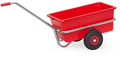 Handwagen 700x400 mm mit Kasten feuerverzinkt