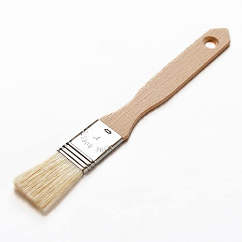 Chinchilla® Pincel de madera de haya fabricado en Alemania | para hornear, cocinar, asar y exteriores