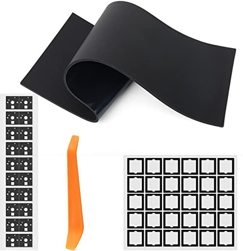 RUNJRX Tastatur-Poron-Schalterpads, LE-32 Poron-Schalldämpfungsschaum, Eva-Tastatur-PCB-Modularschaum für mechanische Gaming-Tastatur
