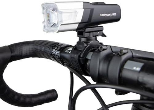 ZEFAL Övervakning LED-belysning - cykelljus - kraftfull uppladdningsbar LED-cykellampa USB-C - stadscykel frontbelysning och fritid