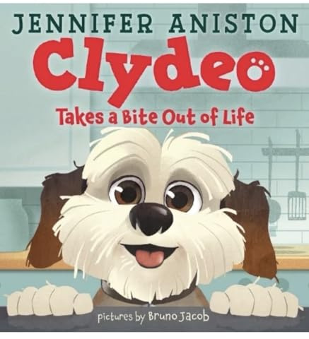 SIGNED Jennifer Aniston Book Clydeo Takes A Bite Out Of Life First Edition Hardcover & AFTAL Member Certificate Of Authenticity Memorabilia Autograph