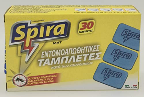 SPIRA 60 X compresse di riempimento per elettriche, plug Mosquito Repellent Käfer Killer Bite adatto per tutti i tipi di spine