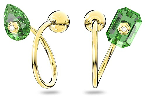 Swarovski Numina Ohrringe, Vergoldete Damenohrringe mit Strahlenden Swarovski Kristallen