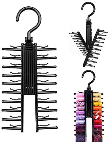 Krawattenhalter, Krawattenbügel, Kleiderschrank Krawattenbügel, Organizer Hanger, Tie Belt Rack, Gürtelhalter Rack, für Krawatten, Gürtel, Socken, Schals Bis zu 20 Krawatten Oder Gürtel, Style 1