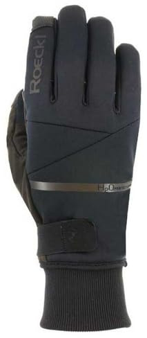 Roeckl Vuno Winter Fahrrad Handschuhe lang schwarz 2023: Größe: 9
