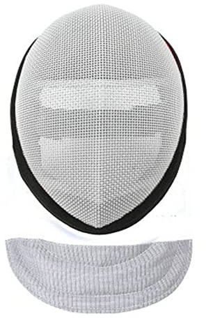 Casque D'escrime Chapeau D'escrime Équipement D'entraînement pour Escrimeurs Et Escrimeuses (Épaisseur : White(Fixed Lining), Size : M)