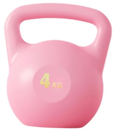 kowaku Pesas Rusas Llenas de Agua Pesas Rusas Autollenas Equipo de Pilates Entrenamiento Ergonómico con Pesas Rusas de para Sentadillas Deportes, Rosa 4kg