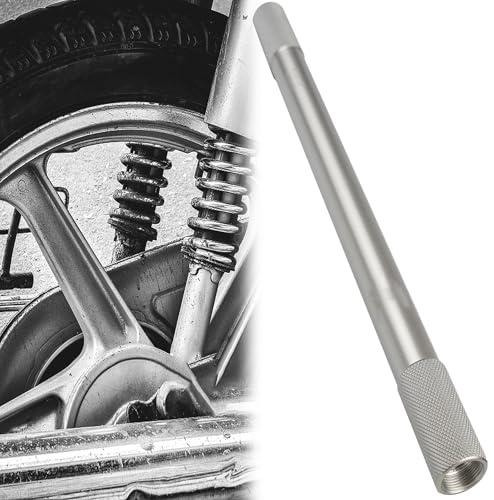 WDEC Outil de saignement de tige d'amortisseur de fourche de moto, 5 tailles en une, Outil d'assistance au saignement de la tige d'amortisseur, Accessoires d'entretien de fourche de moto