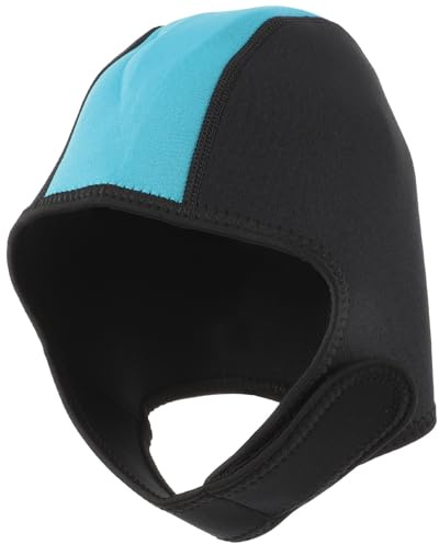 YARNOW Bonnet de Bain en Néoprène pour Hommes et Femmes, Casquette Piscine Imperméable, Serrage-tête Élastique, pour Natation en Plein Air et Camping, Protège et Maintient Chaud