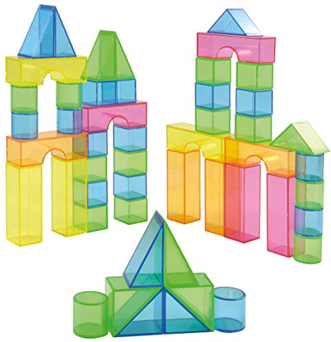Eduplay 120301 Transparentblocks, 50 Teile