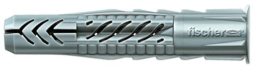 Fischer 71544 Lot de 25 chevilles UX 10 x 60 mm pour mur plein brique perforée