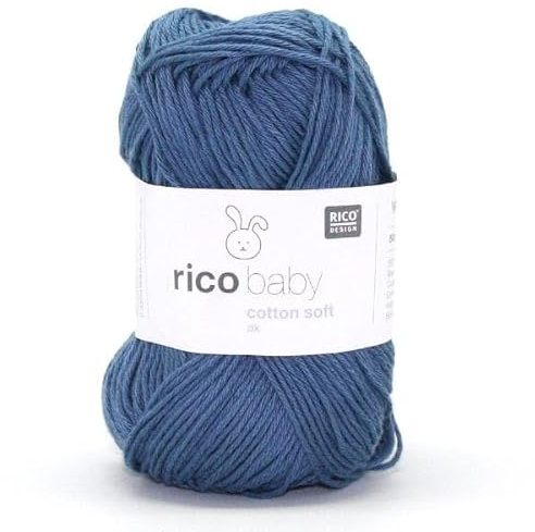 Rico Baby Cotton Soft DK 50g Yarn/Wool - 23 Jeans