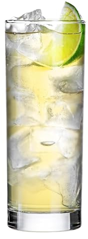 Glasmark KROSNO 1992 Ensemble de 6 Verres Boire Eau Longdrink Jus Lavable au Lave-vaisselle 6x340 ml