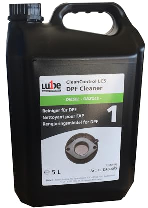Lube1 CC DPF Reiniger 5 L I Partikelfilter Reiniger Diesel I Sauberer Dieselpartikelfilter durch DPF Reiniger I Nutzbar CleanControl LC5